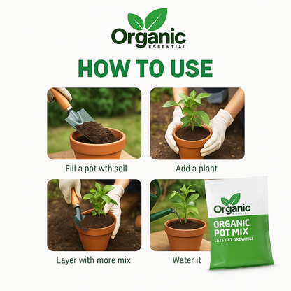 Organic Essential – Organic Pot Mix (500g)