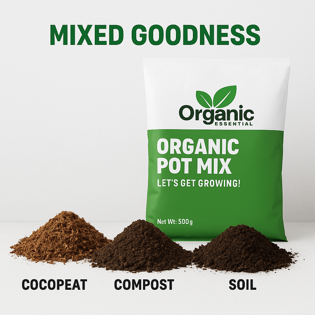 Organic Essential – Organic Pot Mix (500g)